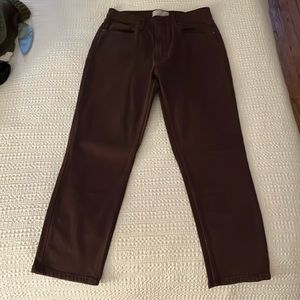 Everlane Brown Original Cheeky Jean